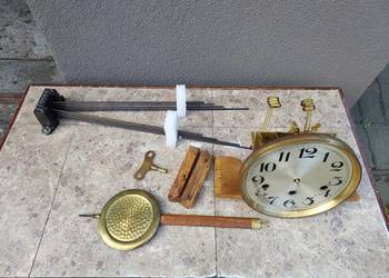 143 Zestaw mechanizm zegara kwadransowego Fontenoy tarcza 18,5cm