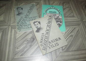 Z "PISM" MARII RODZIEWICZÓWNY - trzy pozycje Z "PISM" MARII RODZIEWICZÓWNY - trzy pozycje