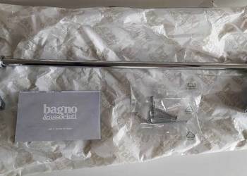 Reling na ręcznik 40 cm chrom Bagno TM24151 - 2 szt.