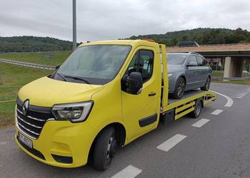 Renault Master 2.3 pomoc drogowa Autolaweta Laweta 1500 ladownosc  bliźniak