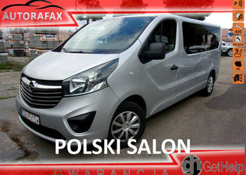 Opel Vivaro Long 1.6 CDTI 125 KM Klimatyzacja 9 Osób Alu Salon PL Kredyt I…