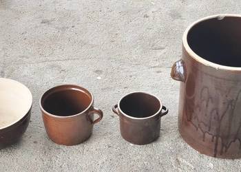 Garnki kamionkowe dla kolekcjonera antyki