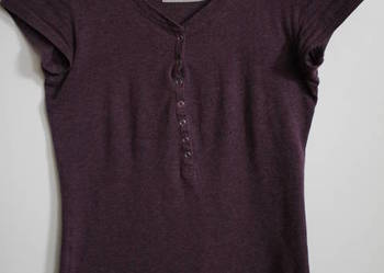 koszulka t shirt h&m xs 34 guziki