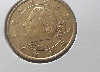 50 Eurocentów Belgia- 2008 r. II Typ 50 Eurocentów Belgia- 2008 r. II Typ