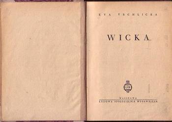 (8820) WICKA – EVA VRCHLICKA