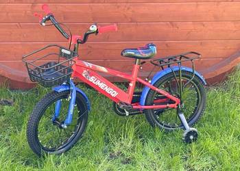 Rowerek 16 cali czerwony