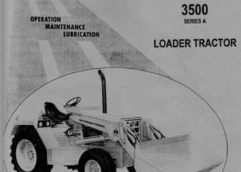 IH International 3500A, 3500 ładowarka instrukcja obsługi