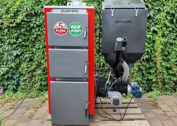 Kocioł z podajnikiem na pellet i ekogroszek SV200 Technix 15kw OD RĘKI!