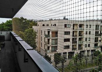Montaż siatki na balkonie bez wiercenia Warszawa Montaż Siatki Dla Kota