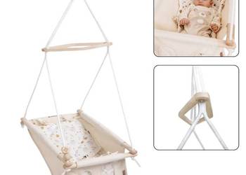 huśtawka dla niemowlaka Baby Pastel kremowy - coco