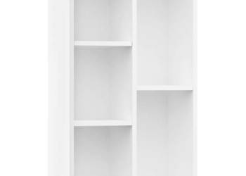 Regał na książki/szafka biały 50x25x80 cm WM-800162