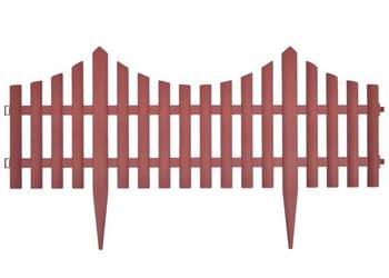 vidaXL Obrzeża ogrodowe, 17 szt., 10 m, brązowe（SKU:41228）