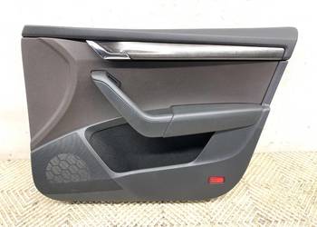 BOCZEK DRZWI PRAWY PRZÓD SKODA OCTAVIA III Kombi TAPICERKA