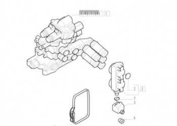 New Holland T6010 T6070 Zawór hydrauliczny 87566448