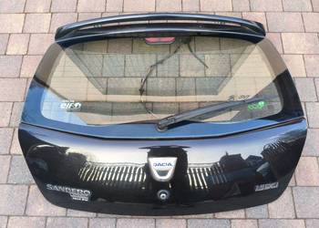 Klapa Bagażnika Szyba Dacia Sandero I Hatchback Czarna