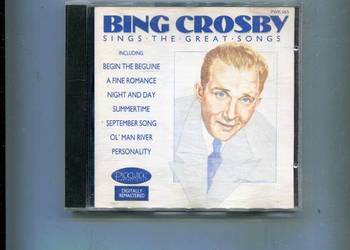 Sings The Great Songs - Bing Crosby Płyta CD