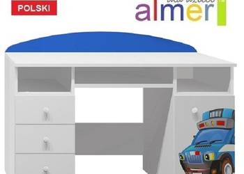 POLICJA 8 - B7 biurko dziecięce z grafiką