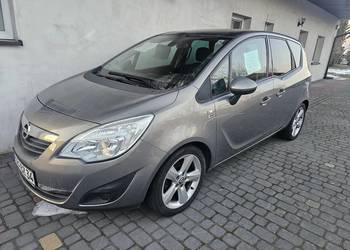 Opel Meriva 1.4 turbo benzyna 140 koni z Niemiec klima, hak, półskóra