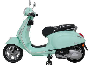 Pojazd Skuter Vespa ROMA Zielony autko na akumulator