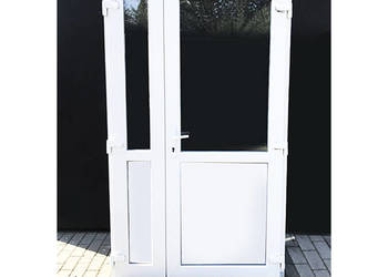 Drzwi Plastikowe PCV Nowe 150x210 Biale