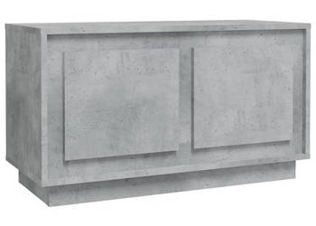 Szafka pod TV szarość betonu 80x35x45 cm WM-819856