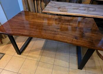 stół orzech włoski 170x90 lite drewno