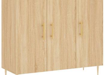 vidaXL Szafka, dąb sonoma, 90x34x80 cm(SKU:828095)