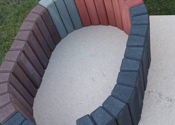 Obrzeża Trapezowe palisady kolorowe