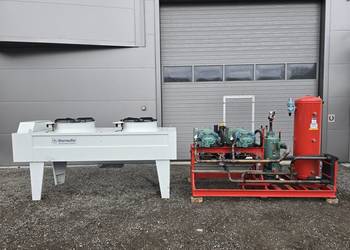 Zespół zestaw sprężarkowy Bitzer HSN 7471-75 (x2) szokówka mroźnia komplet