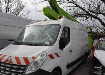 Renault Master 2.3 DCI 125ps *podnośnik koszowy * ZWYŻKA * uszkodzony * IC…