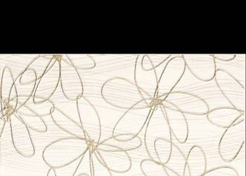 Dekor Felina Inserto Kwiatek 25 x 40, Cersanit, Opoczno, płytki, kafelki