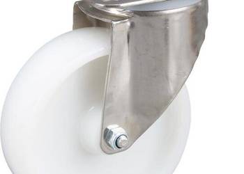 Koła skrętne ze stali nierdzewnej z powierzchnią z tworzywa sztucznego 847…
