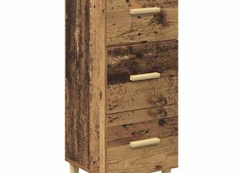 vidaXL Bufet Stare drewno 34.5 x 34 x 90 cm(SKU: 880934)