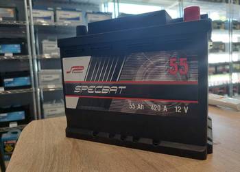 Akumulator 55Ah 420A EN P+ Specbat