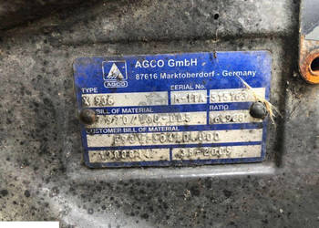 Fendt 922 927 930 933 936 - Dyferencjał