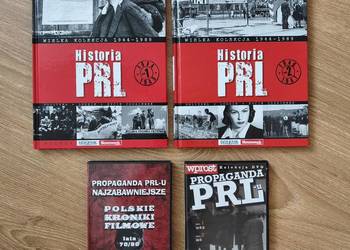 Historia PRL - 2 x album i 2 x DVD Polskie Kroniki Filmowe.