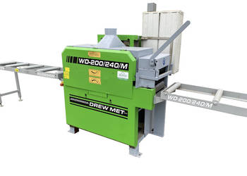 WIELOPIŁA Dwu wałowa DrewMET WD-200/240/M 2x22kW