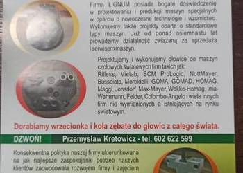 produkcja głowic wiertarskich lignum do różnych maszyn