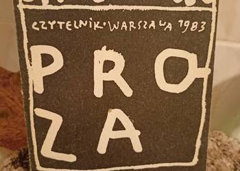 Sandauer Proza książka unikat księgarnia Praga antykwaryczne