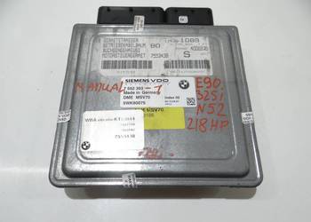 KOMPUTER STEROWNIK SILNIKA BMW E90 325i 7552393