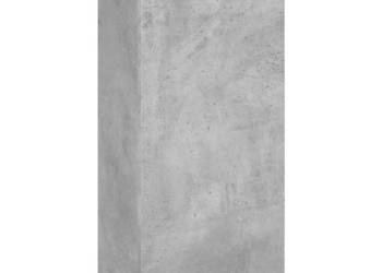 Wisząca szafka łazienkowa betonowa szarość 32x20x67 cm WM-856936