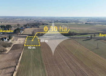 Działka komercyjna 0,30 ha przy DK74 – Werbkowice