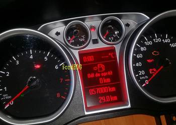 Zegary licznik -benzyna- duzy LCD Ford Focus Mk2 Cmax Kuga