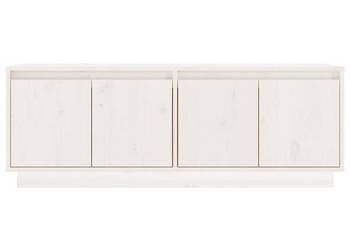 vidaXL Szafka pod telewizor, biała, 110x34x40 cm(SKU:813850)