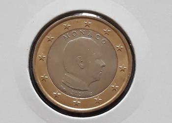 1 Euro Monako 2021 r. - mennicze 1 Euro Monako 2021 r. - mennicze