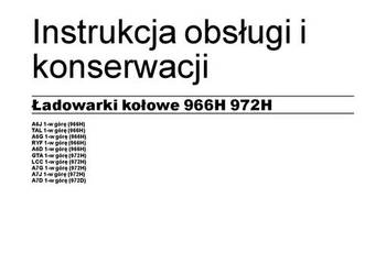 CATERPILLAR 966H   972H ładowarka kołowa DTR Instrukcja obsługi CATERPILLAR 966H   972H ładowarka kołowa DTR Instrukcja obsługi