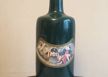 Butelka kolekcjonerska ceramiczna po miodzie pitnym