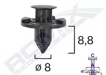 Kołek rozporowy Mitsubishi Nissan Spinka Kołek rozporowy Mitsubishi Nissan Spinka