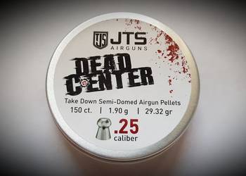 Śrut Airgun Pellets JTS Dead Center Precision 6.35 mm 29.32 gr niekokesz.pl