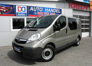 Opel Vivaro 2.0 dCi 115 Serwis Klimatyzacja DMC-2770 kg Brygadówka 6-osób